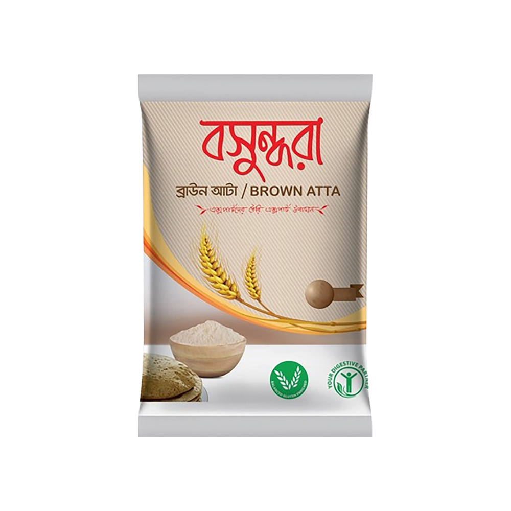 Bashundhara Brown Flour (Lal Atta) 1Kg