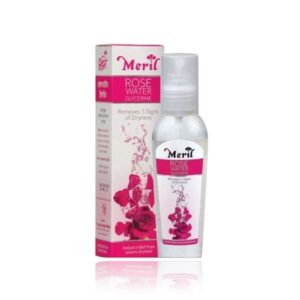 Meril ROSE WATER GLYCERINE Removes 5 Signs of Dryness instant relief from severe dryness 60ml